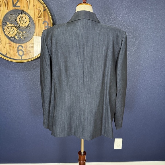 Jones Studio Navy Suit Jacket Blazer Plus Size 22W - Picture 3 of 7